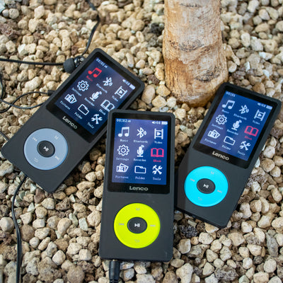 Lenco Xemio-860GN - Lecteur MP3/MP4 avec Bluetooth® et mémoire interne de 8 Go - Vert