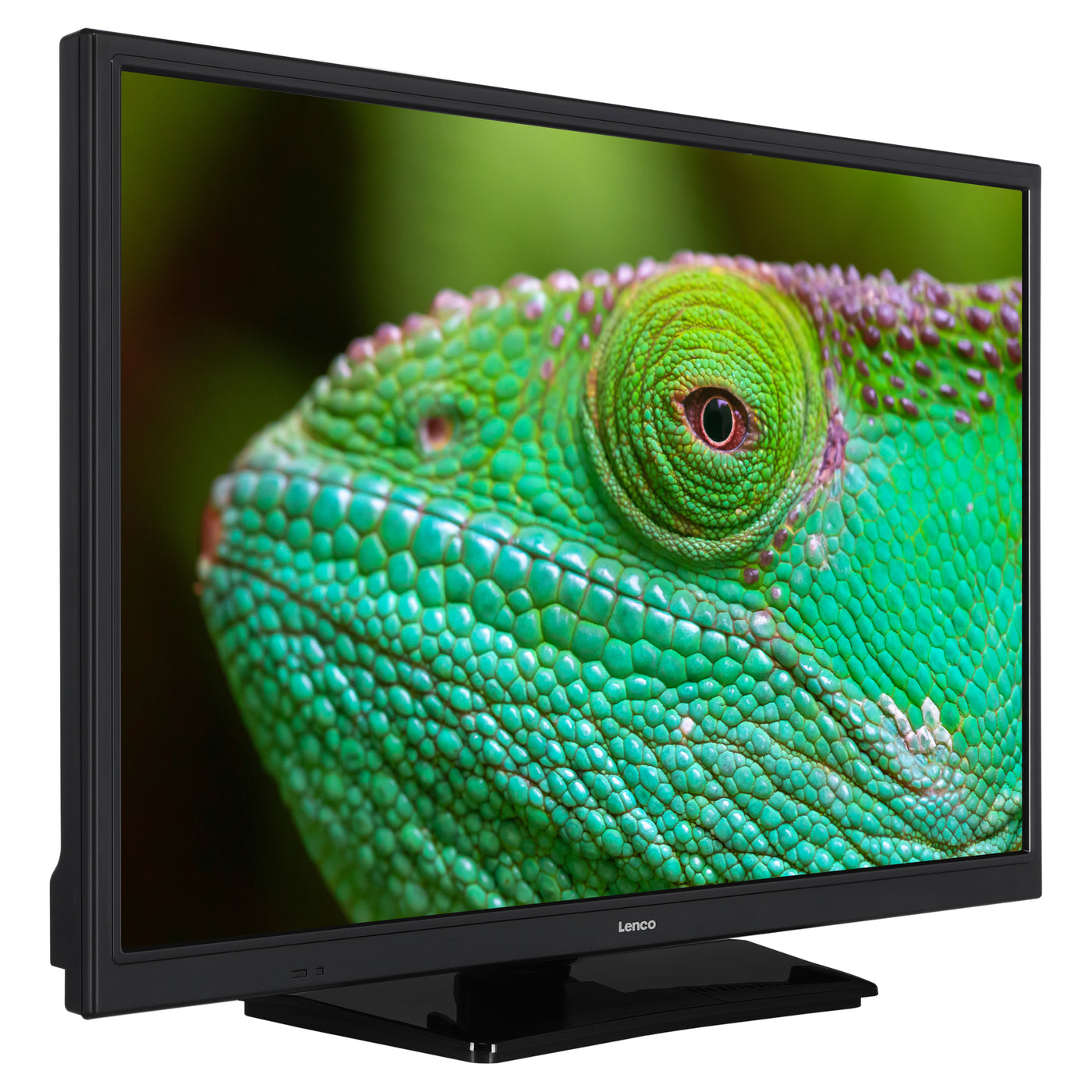 Lenco LED-2463BK (V2) - 24" Smart TV Android avec adaptateur voiture 12 V, noir