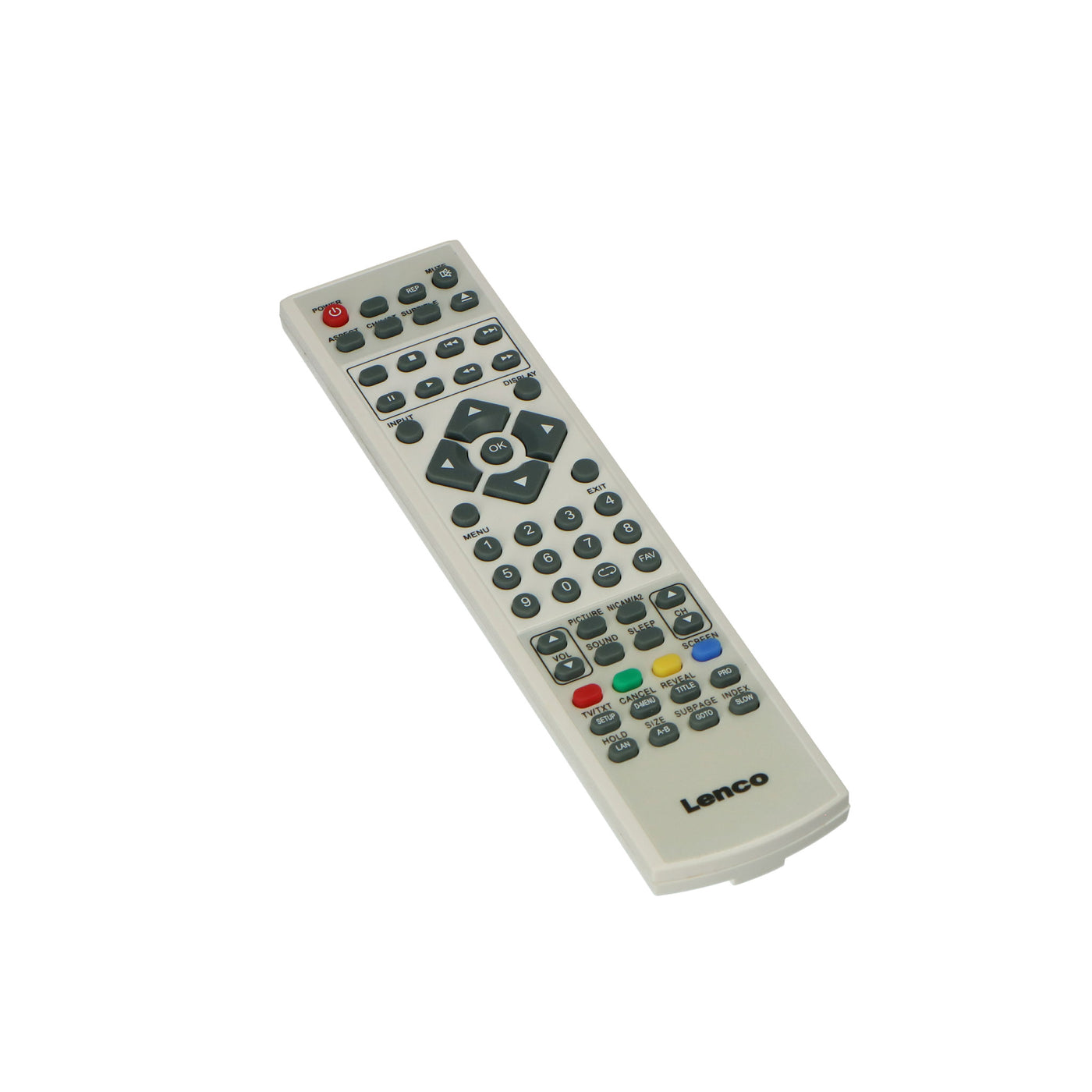 P001510 - Télécommande blanc DVL-2493