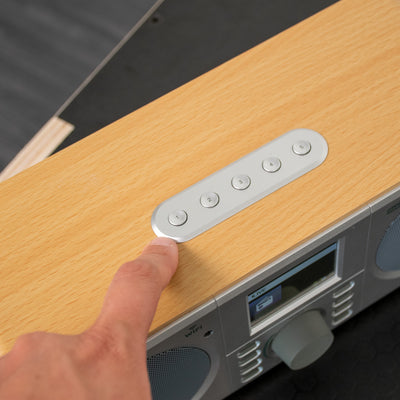 Lenco DIR-141WD - Radio internet avec DAB+, Bluetooth® et Spotify Connect, bois