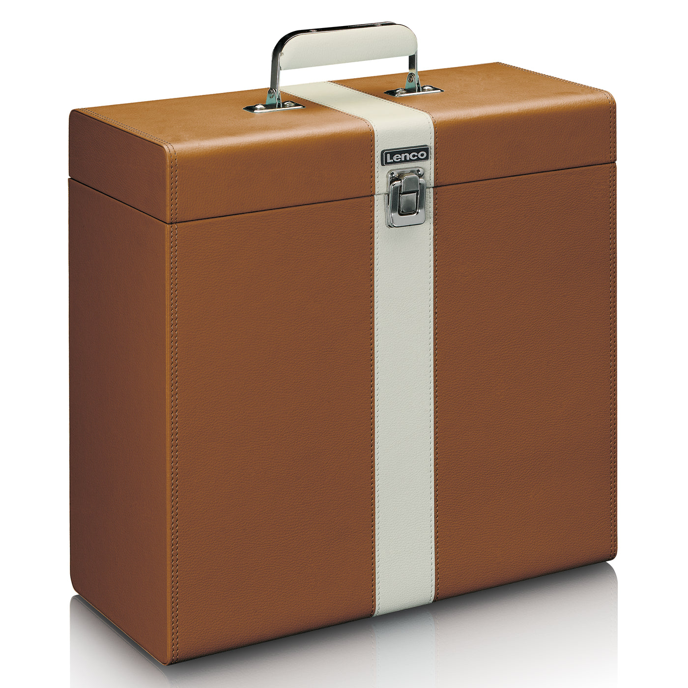 Lenco TTA-301BNWH - Valise de rangement pour max. 30 vinyles