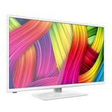 Lenco DVL-3242 - TV avec lecteur DVD intégré DVB/T/T2/S2/C 32 pouces - Blanc