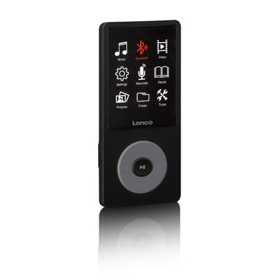 Lenco Xemio-860BK - Lecteur MP3/MP4 avec Bluetooth® et mémoire interne de 8 Go - Noir