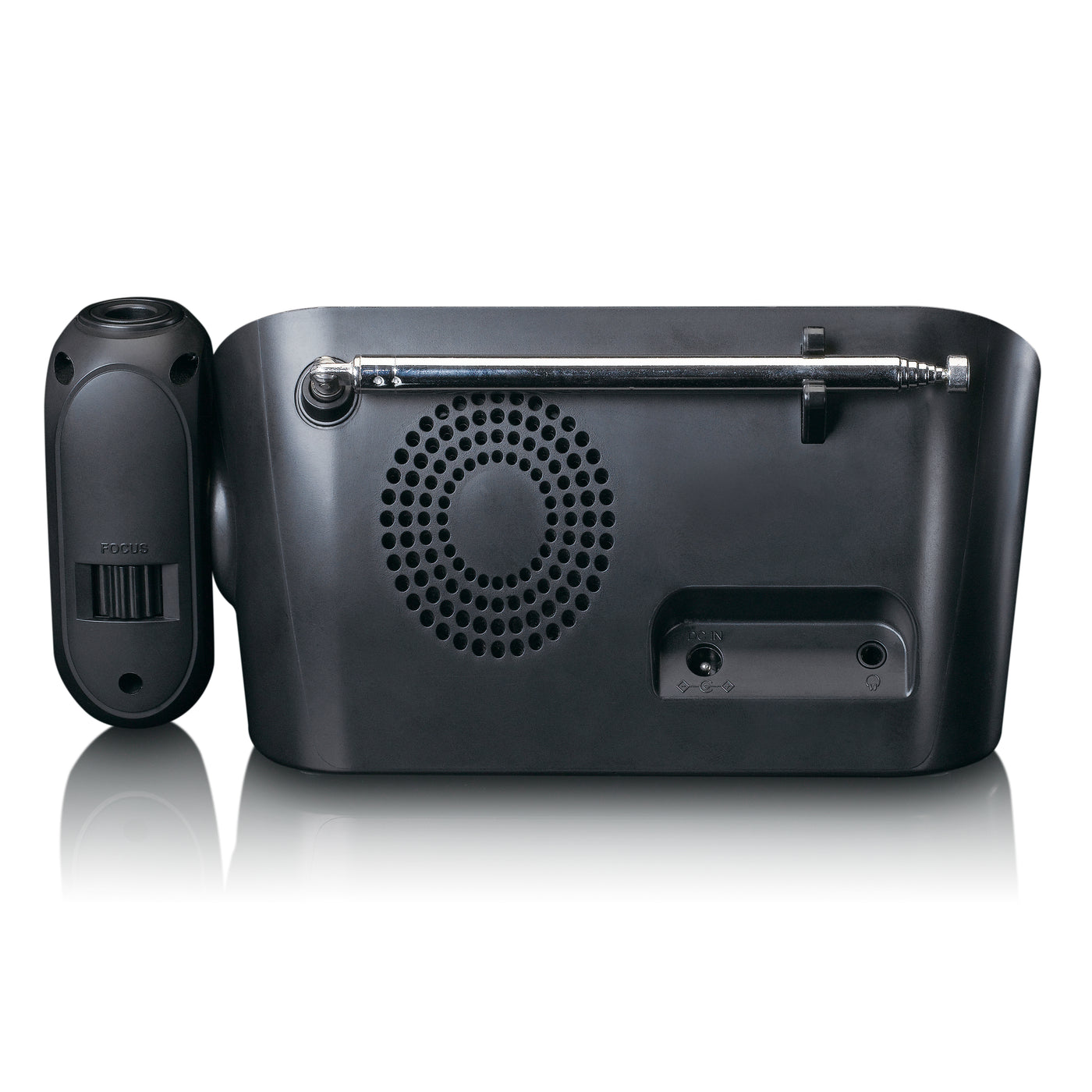 Lenco CR-650BK - Radio-réveil DAB+/ FM avec fonction Bluetooth® et chargeur  sans fil, noir