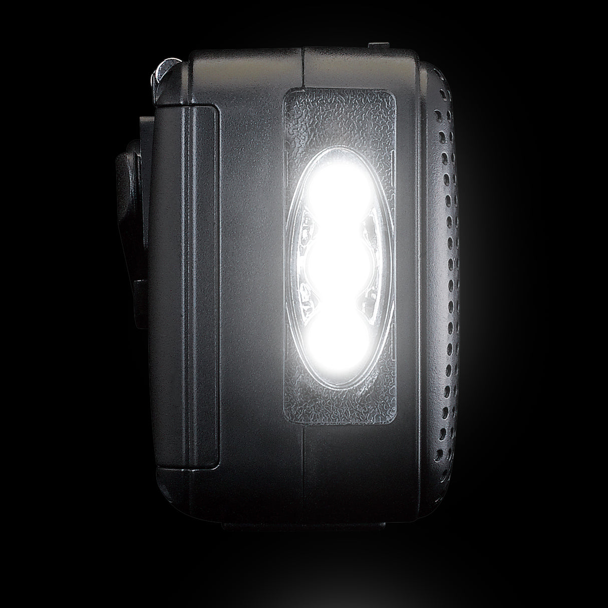 Lenco MCR-112BK - Radio d'urgence portable à manivelle, lampe de poche et banque d'alimentation en un seul appareil - Noir