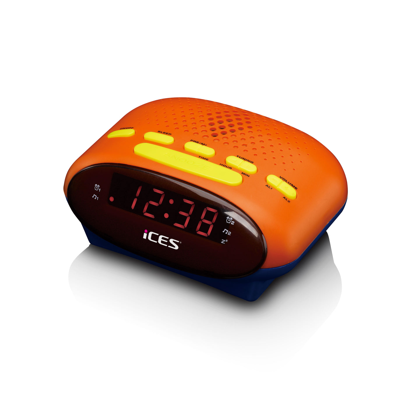 Ices ICR-210 KIDS - Radio reveil FM, kids