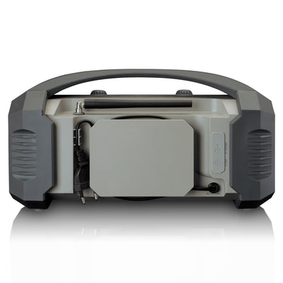 Lenco ODR-150GY - Radio DAB+/FM (IP54) avec Bluetooth®