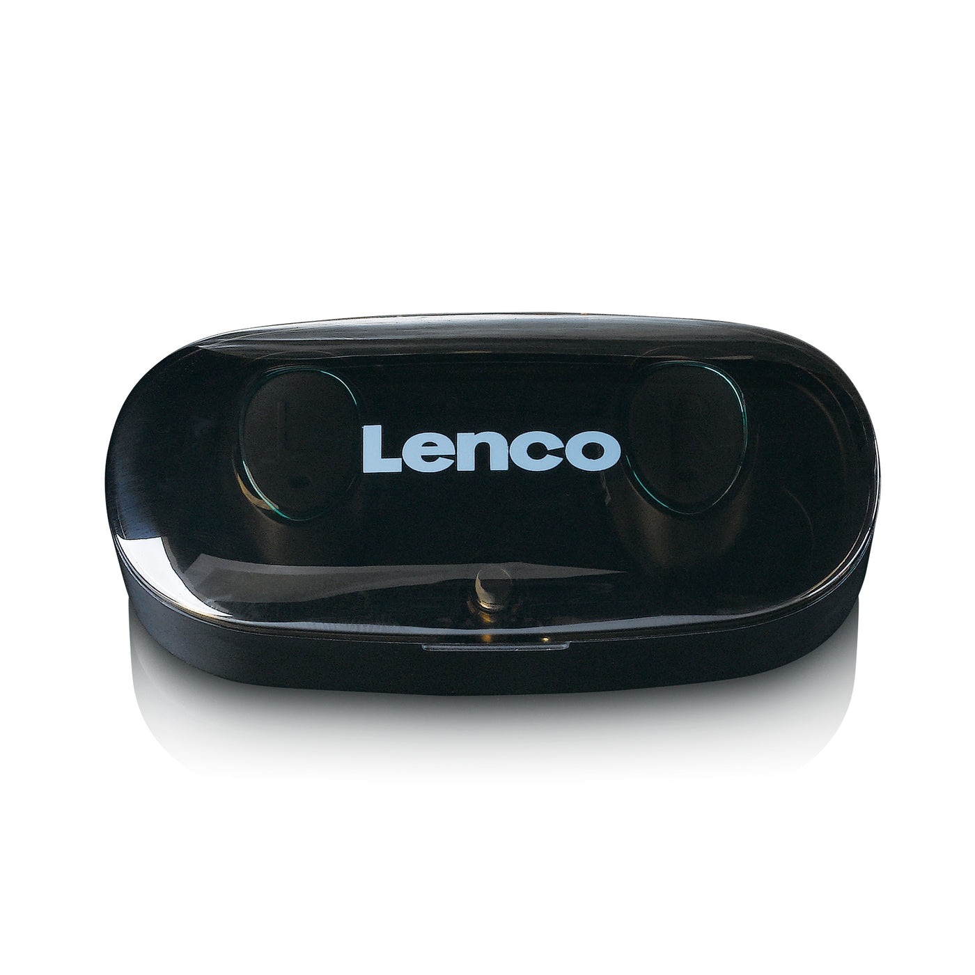 Lenco EPB-410BK - Oreillettes Bluetooth® TWS IPX4 avec boîtier de chargement - Noir
