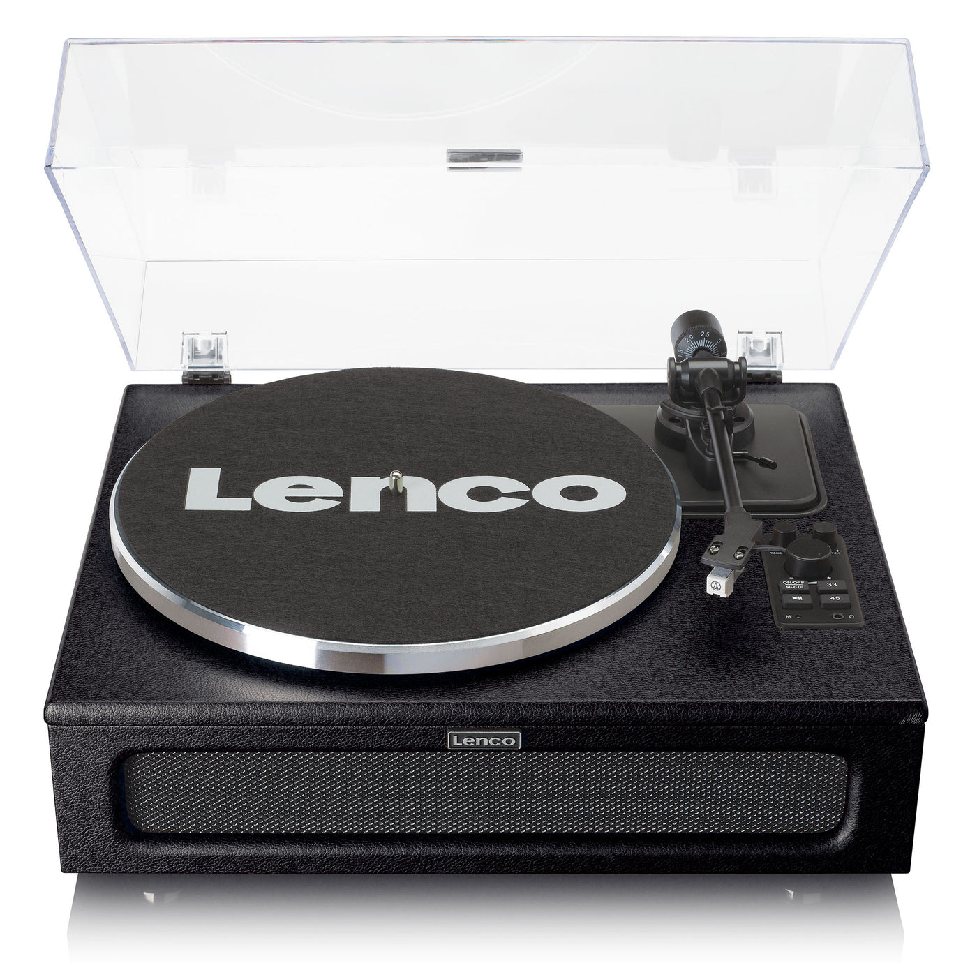 Lenco LS-430BK - Platine vinyle avec 4 haut-parleurs incorporés - Noir