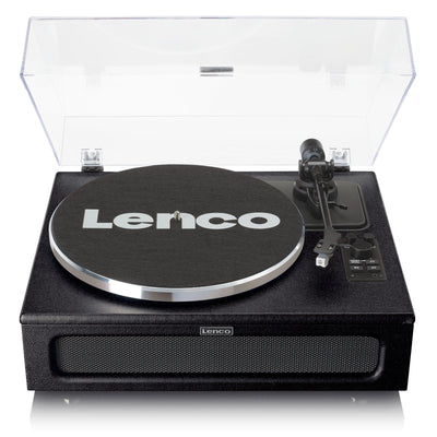 Lenco LS-430BK - Platine vinyle avec 4 haut-parleurs incorporés - Noir