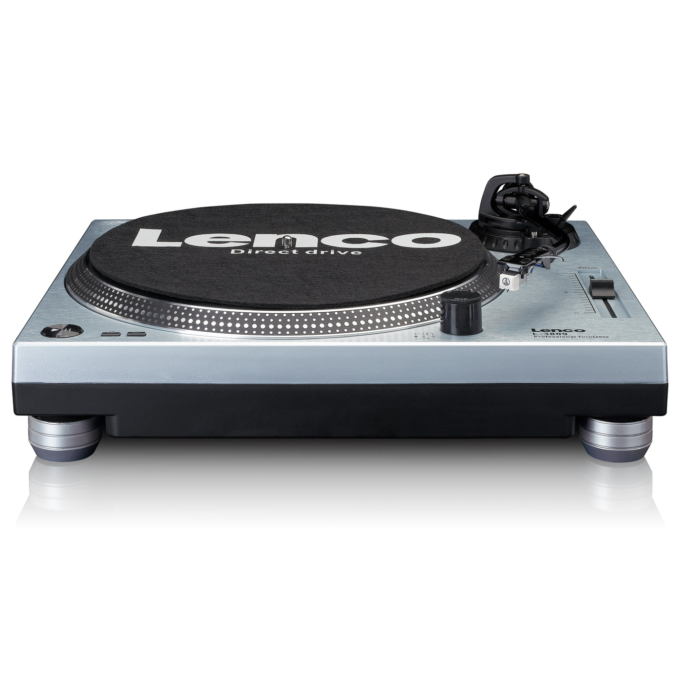 Lenco - L-3809ME - Platine à entraînement direct avec encodage USB/PC