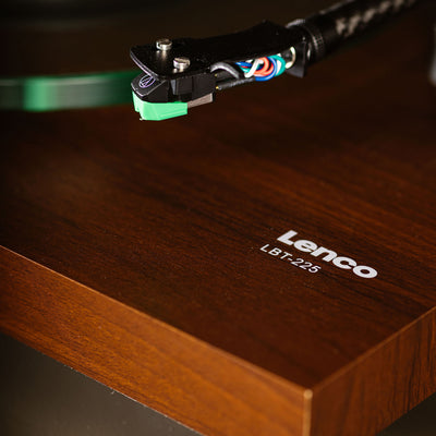 Lenco LBT-225WA - Platine avec transmission Bluetooth® - marron foncé