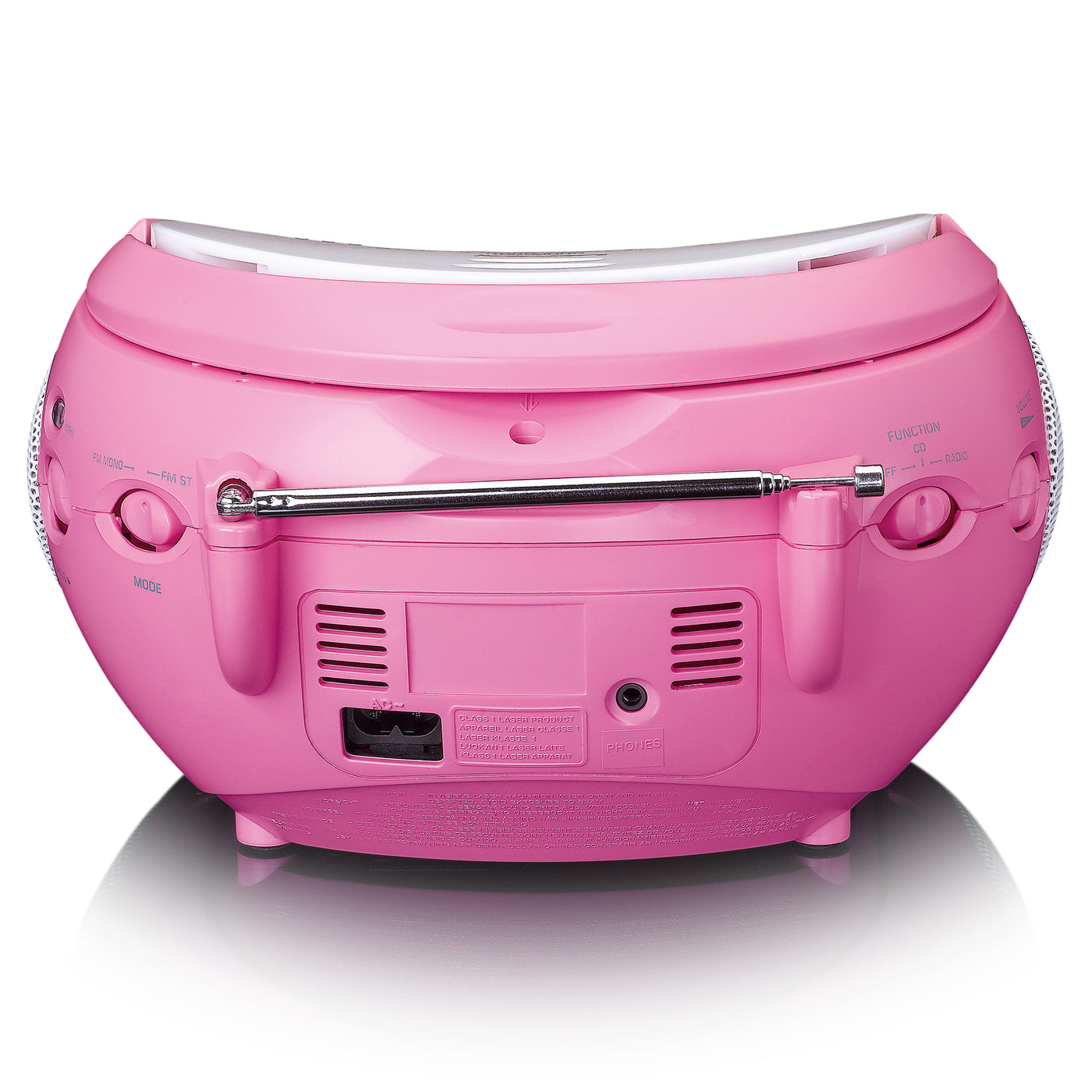 Lenco SCD-24PK kids - Radio portable avec lecteur CD - Rose