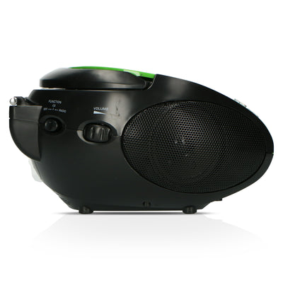 Lenco SCD-24 Green/Black - Radio portable avec lecteur CD - Vert/noir