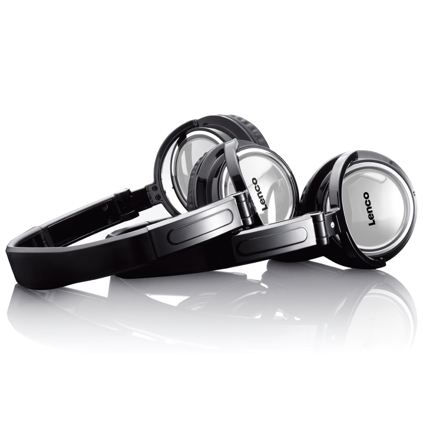 Lenco DVP-940 - Double DVD 9 pouces - USB - SD - 2 casques - Noir