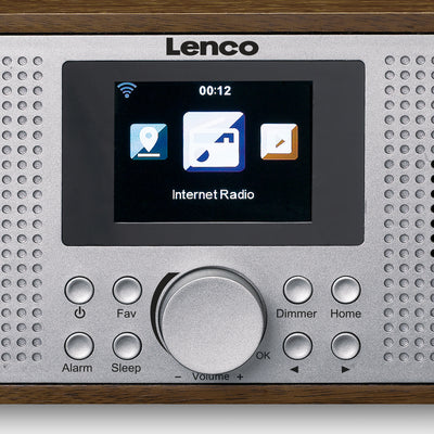 Lenco DIR-170WA - Radio Internet/DAB+/FM et Bluetooth® - Bois