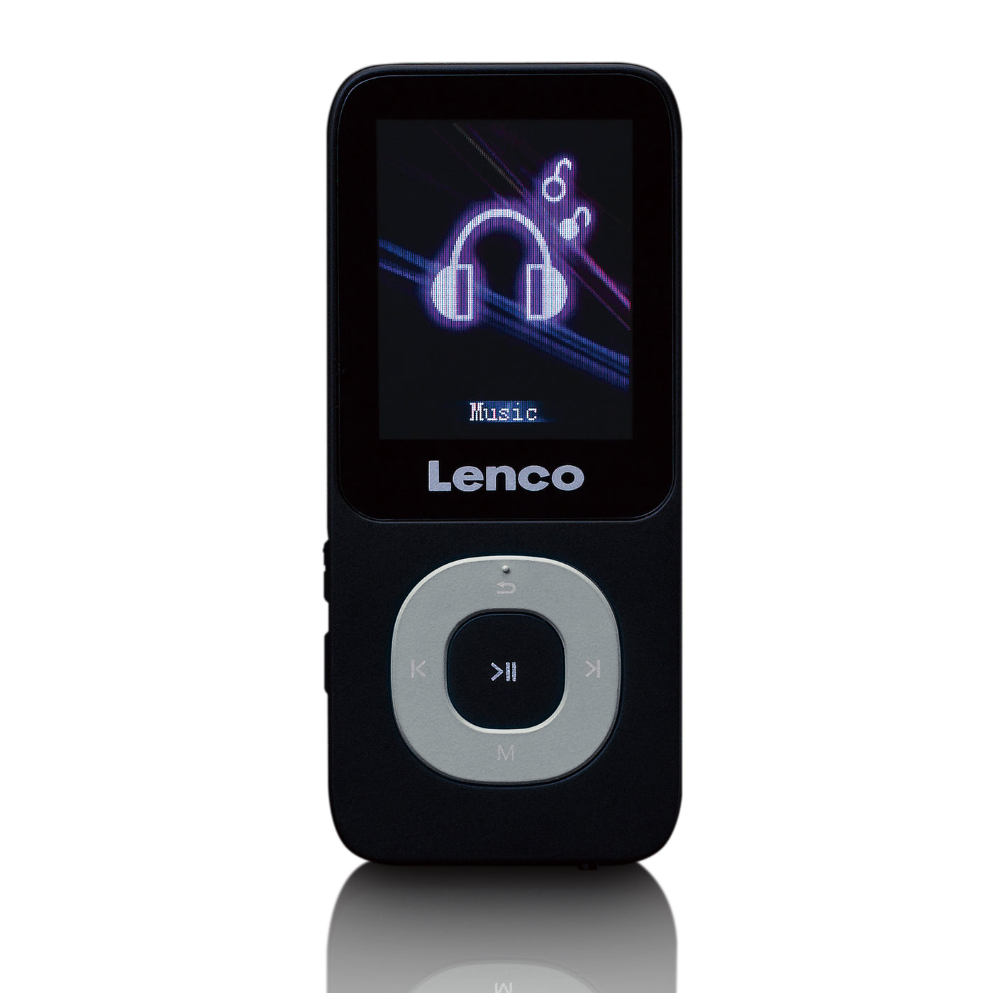 Lenco Xemio-659GY - Lecteur MP3/MP4 avec carte micro SD de 4 Go, gris