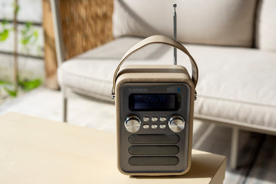 Lenco PDR-051TPSI - Radio DAB+/ FM avec Bluetooth® - Taupe