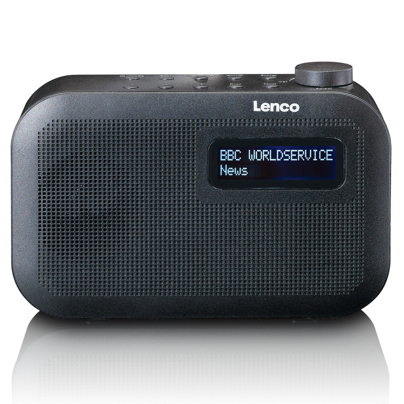 Lenco PDR-016BK - Radio portable DAB+/FM avec Bluetooth® - Noir