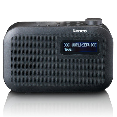 Lenco PDR-016BK - Radio portable DAB+/FM avec Bluetooth® - Radio à batterie