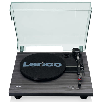 Lenco LS-10BK - Platine avec haut-parleurs intégrés - Noir