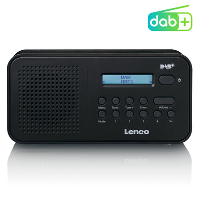 Lenco PDR-015BK - Radio portable FM DAB+ - Noir
