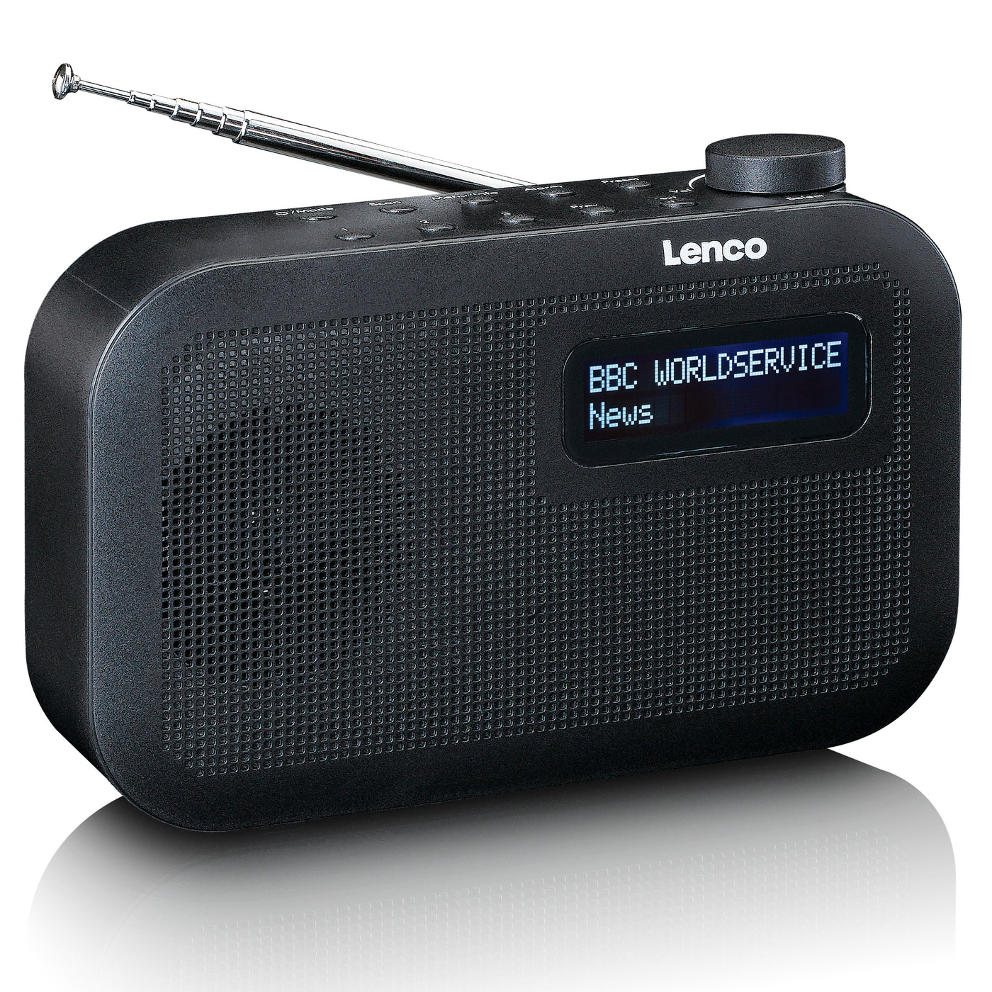 Lenco PDR-016BK - Radio portable DAB+/FM avec Bluetooth® - Radio à batterie