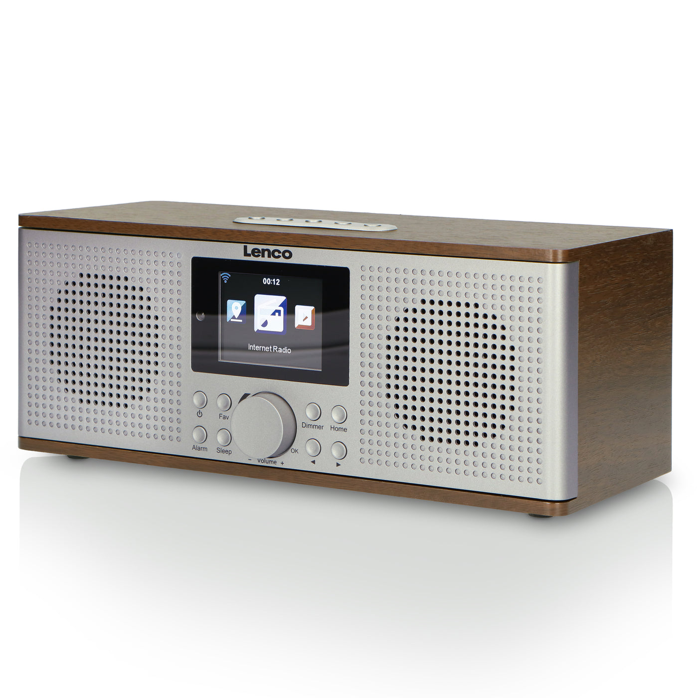 Lenco DIR-170WA - Radio Internet/DAB+/FM et Bluetooth® - Bois