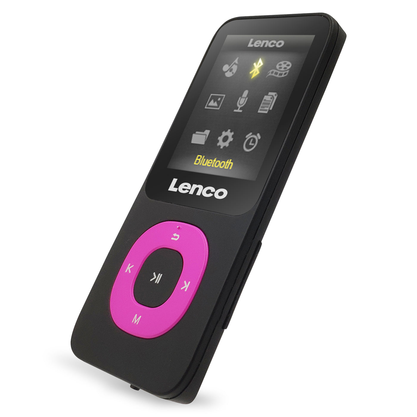 Lenco Xemio-769PK- Lecteur MP3/MP4 avec Bluetooth® et carte micro SD de 8 Go - Rose