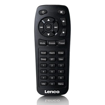 Lenco DAR-030BK - Radio DAB+/FM stéréo avec Bluetooth® - Noir