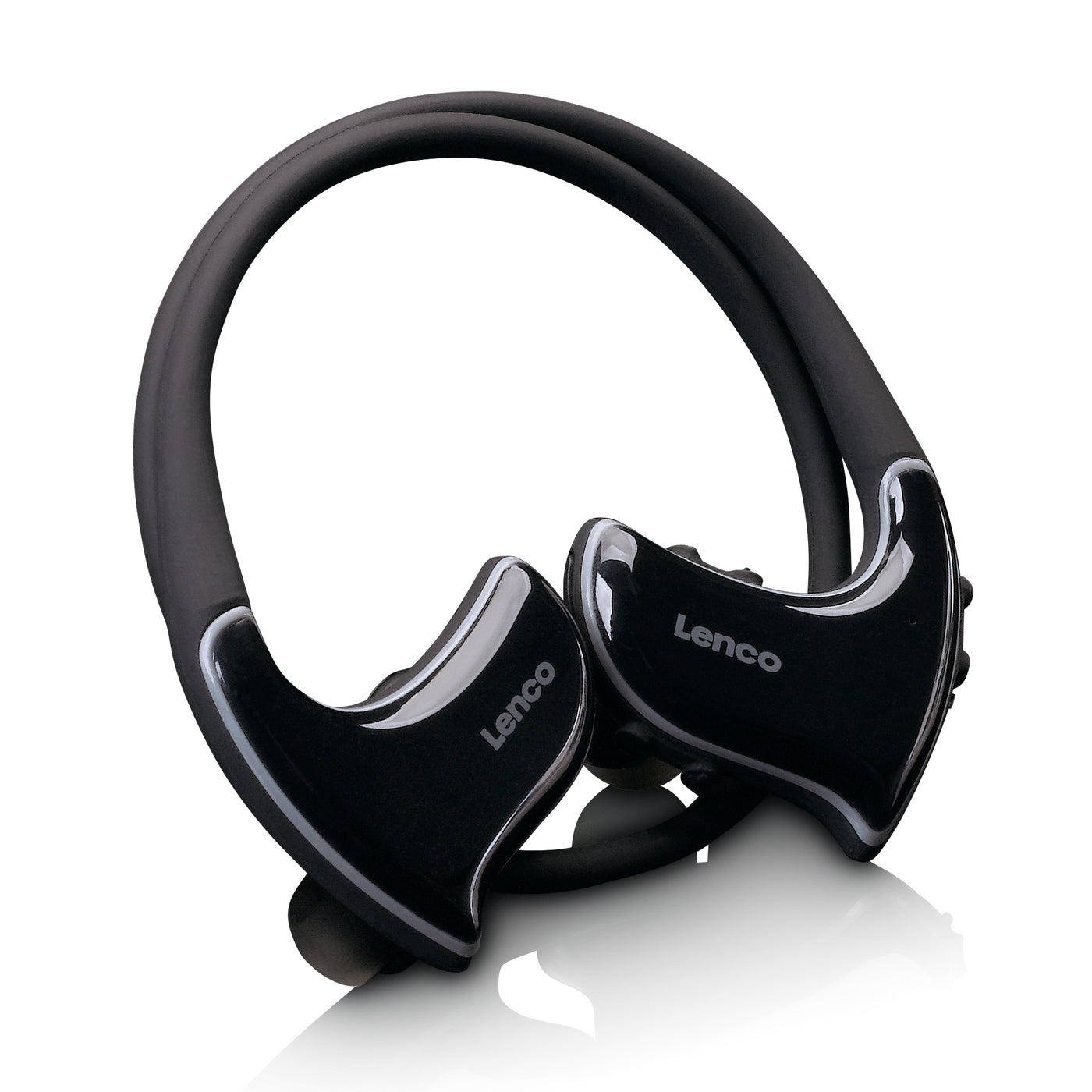 Lenco BTX-750BK - Casque Bluetooth® étanche aux éclaboussures avec lecteur MP3 - Noir