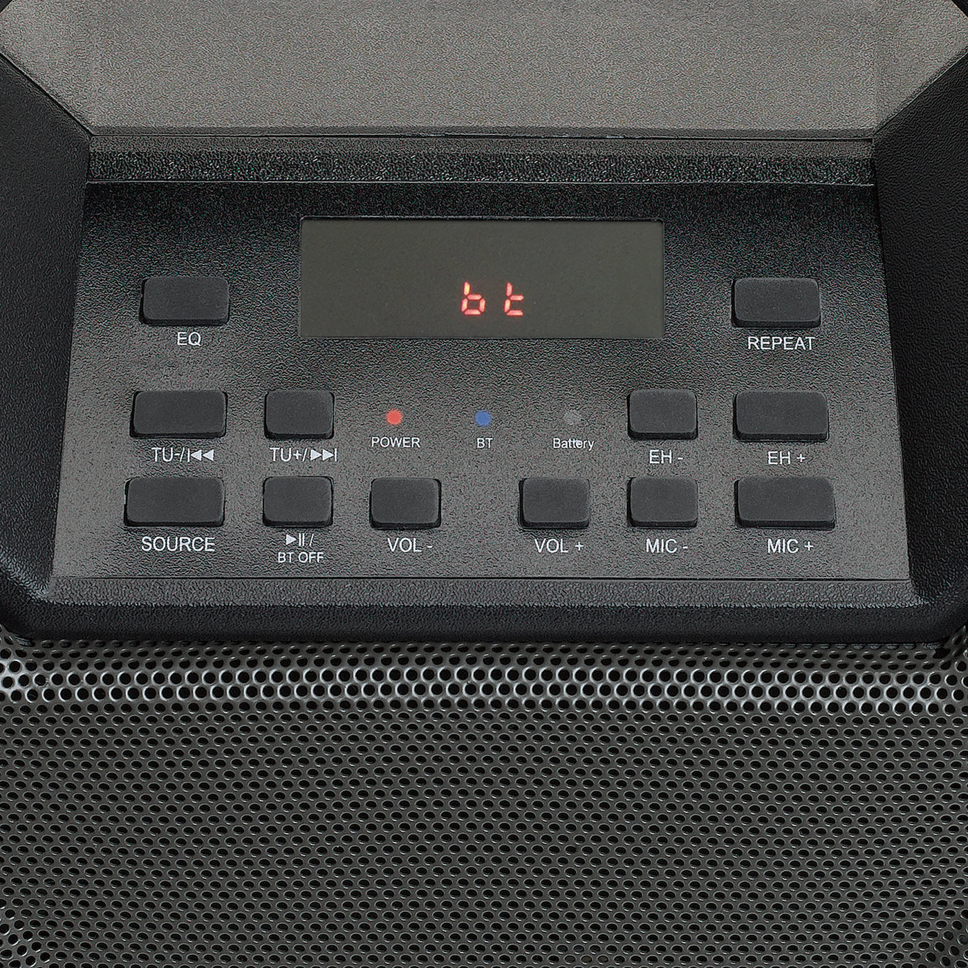 Lenco PA-30 - Enceinte Bluetooth® portable avec radio FM et connexion USB - Noir