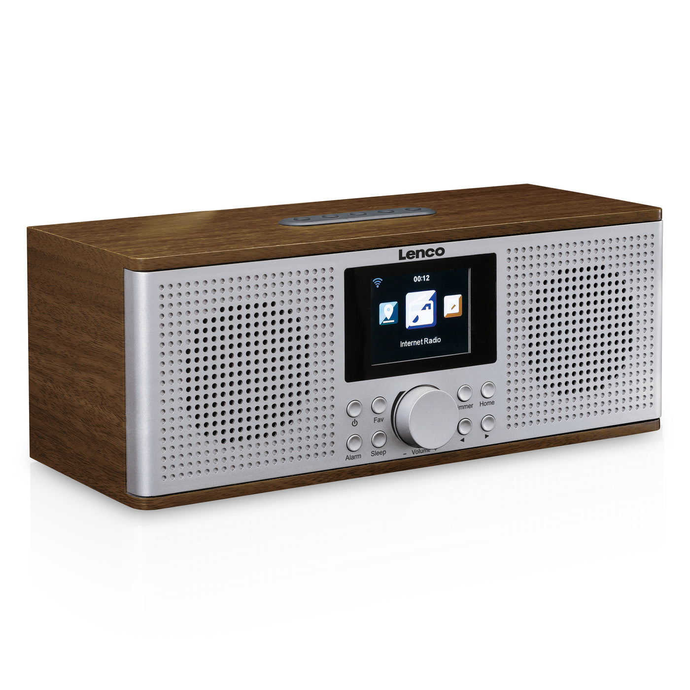 Lenco DIR-170WA - Radio Internet/DAB+/FM et Bluetooth® - Bois