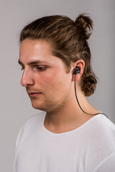 Lenco EPB-030BK - Ecouteurs Bluetooth® résistants à la transpiration - Noir