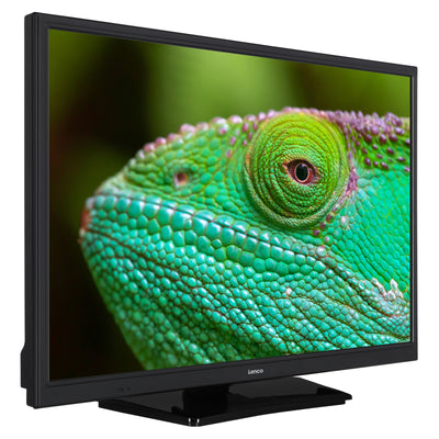 Lenco LED-2423BK - Télévision LED de 24" avec adapteur voiture 12 V, noir