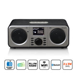 Lenco DIR-140BK - Radio Internet stéréo avec DAB+/FM et Bluetooth® - Noir