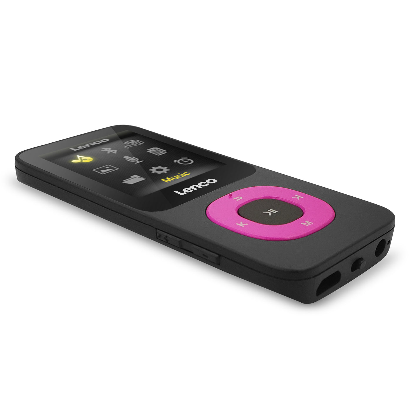 Lenco Xemio-769PK- Lecteur MP3/MP4 avec Bluetooth® et carte micro SD de 8 Go - Rose