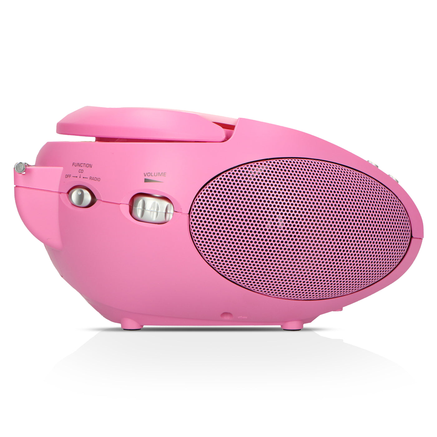 Lenco SCD-24 Pink - Radio portable avec lecteur CD - Rose