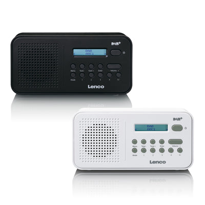 Lenco PDR-015BK - Radio portable FM DAB+ - Noir