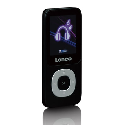 Lenco Xemio-659GY - Lecteur MP3/MP4 avec carte micro SD de 4 Go, gris