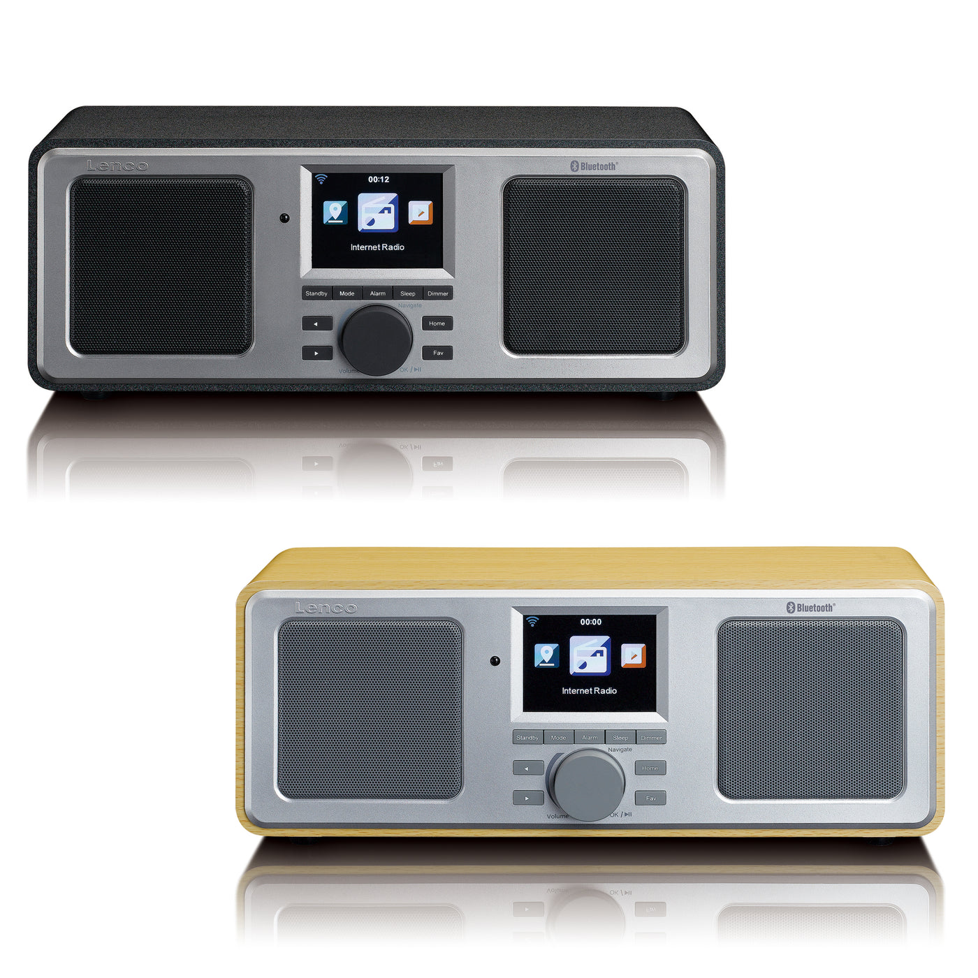 Lenco DIR-150BK Radio Internet - WIFI - FM - Bluetooth® - USB