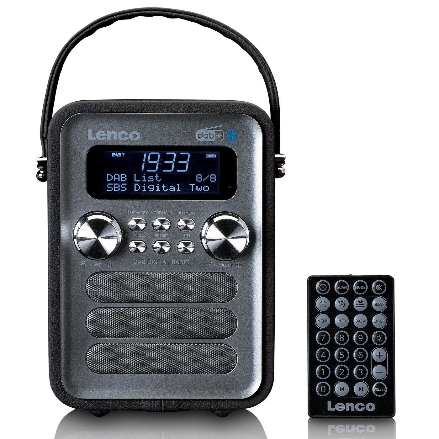 Lenco PDR-051BKSI - Radio DAB+/ FM avec Bluetooth® - Noir