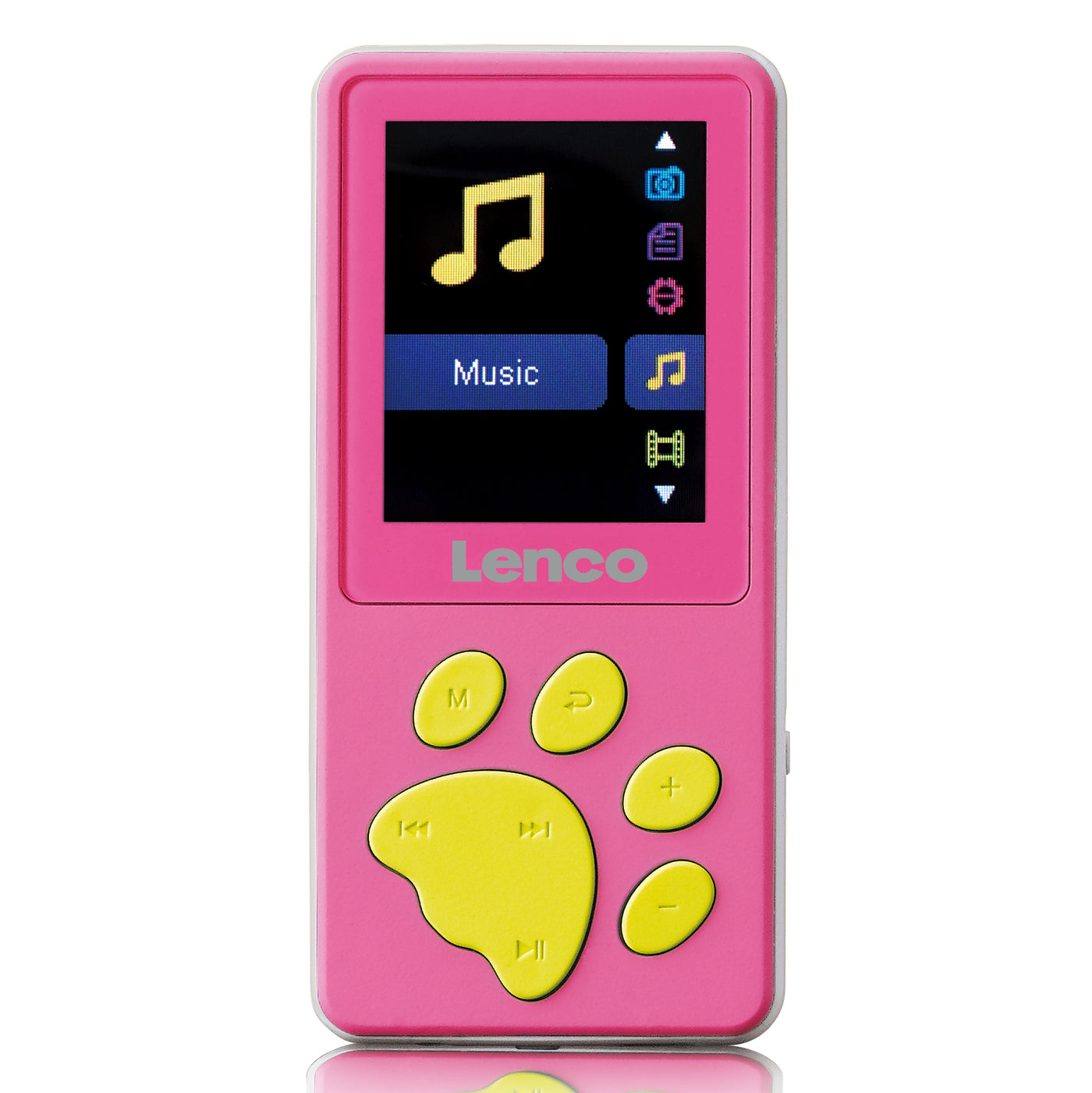 Lenco Xemio-560PK - Lecteur MP3/MP4 mémoire 8Go - Rose