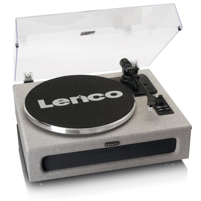 Lenco LS-440GY - Platine vinyle avec 4 haut-parleurs incorporés
