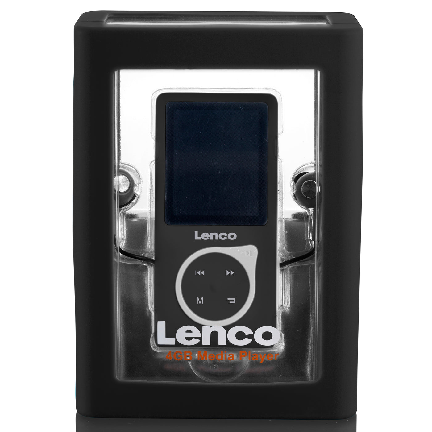 Lenco Xemio-668 Black - Lecteur MP3/MP4 avec carte micro SD de 8 Go - Noir