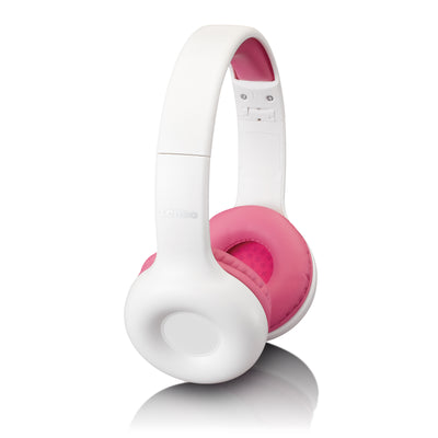 Lenco HP-010PK - Casque pour enfants, rose