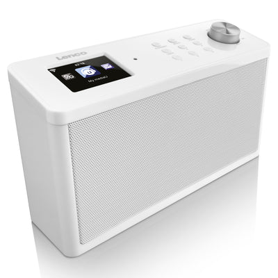 Lenco KCR-14 - Radio Internet de cuisine avec FM - Blanc
