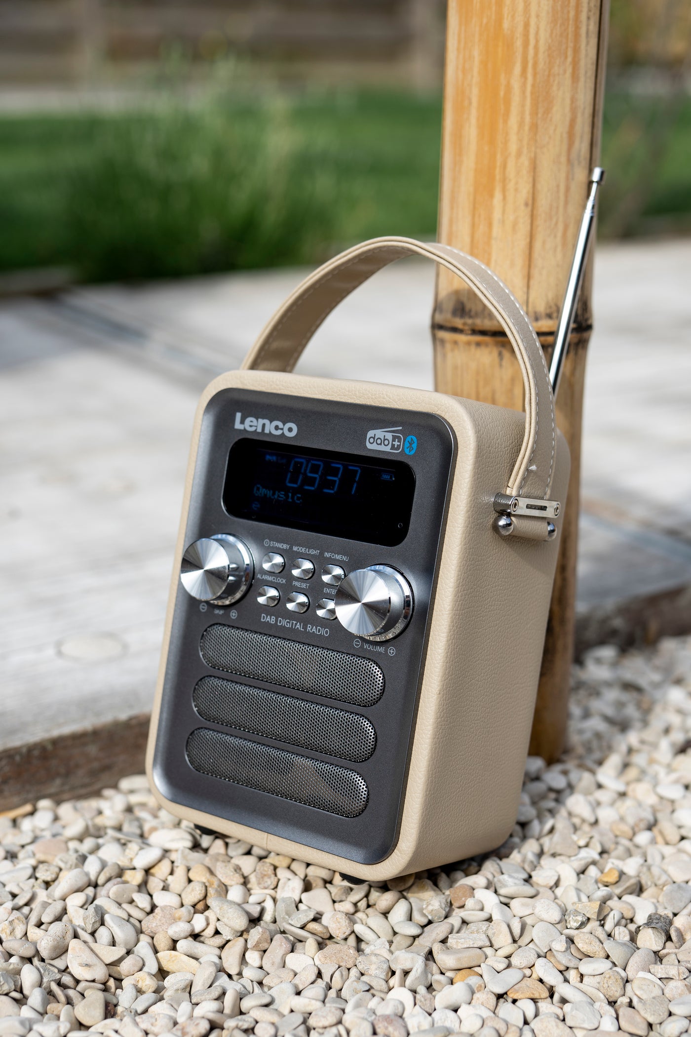 Lenco PDR-051TPSI - Radio DAB+/ FM avec Bluetooth® - Taupe