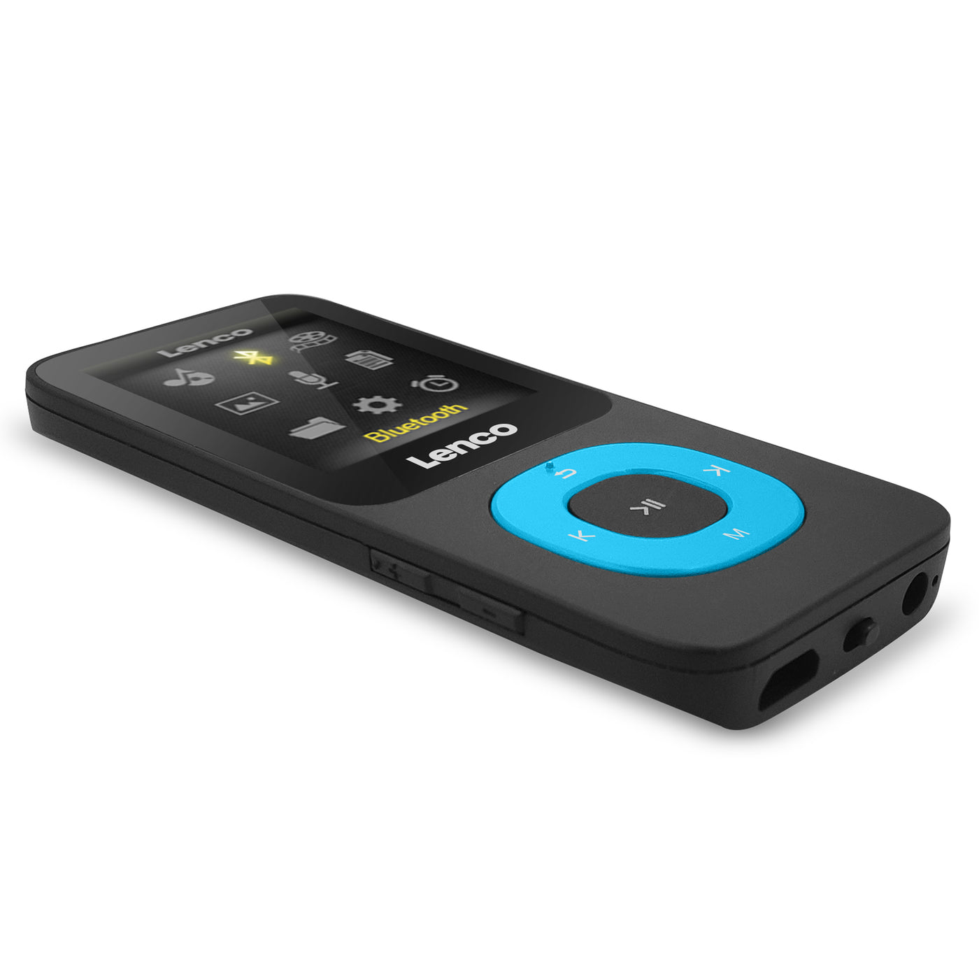 Lenco Xemio-769BU - Lecteur MP3/MP4 avec Bluetooth® et carte micro SD de 8 Go - Bleu