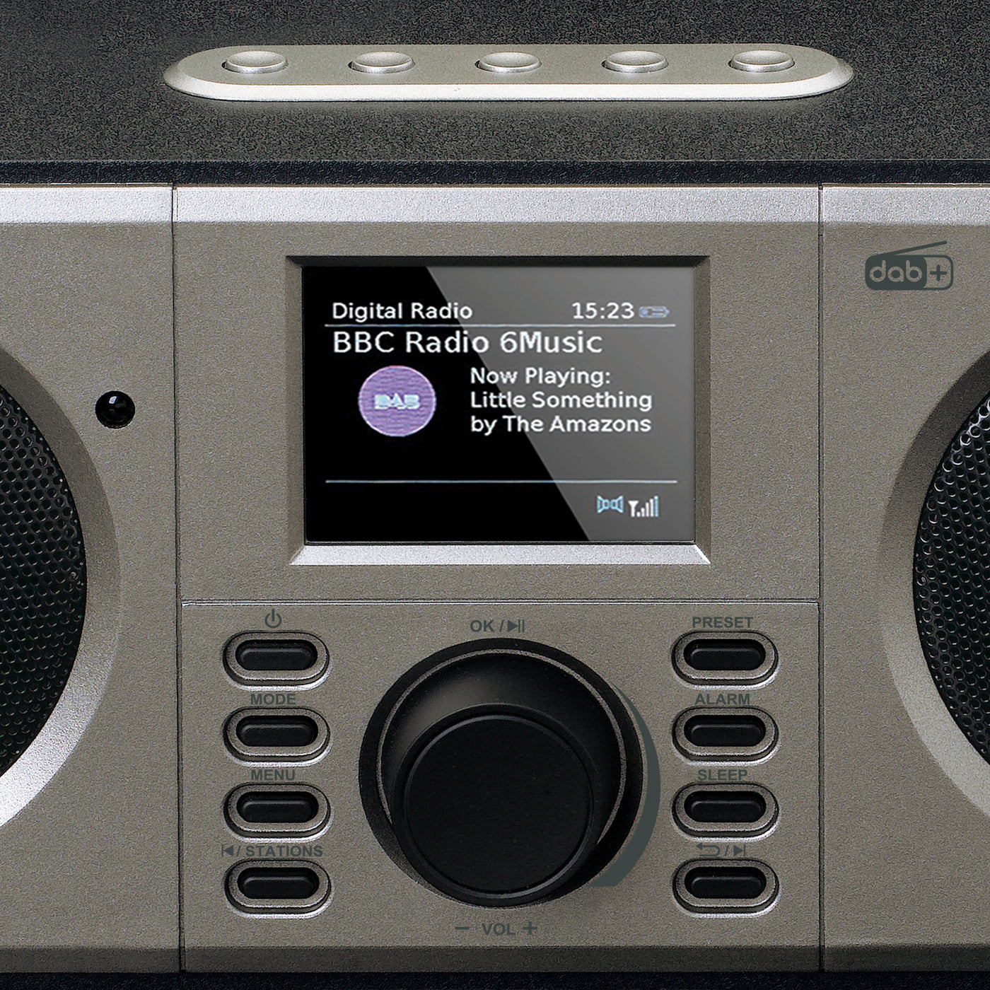 Lenco DAR-030BK - Radio DAB+/FM stéréo avec Bluetooth® - Noir